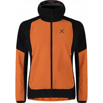 Pánská větrovka Pánská větruodolná bunda Montura Premium Wind Hoody mandarino M