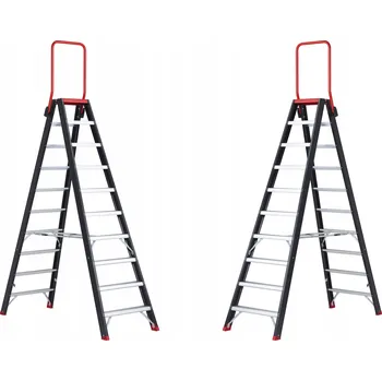 Žebřík Oboustranný hliníkový Žebřík 2x10 ALTREX 192610