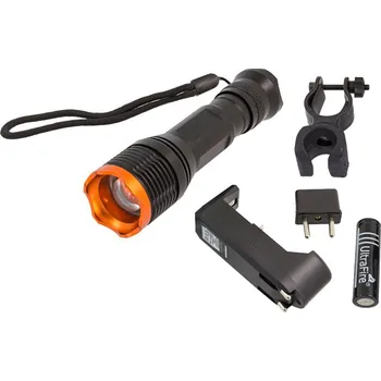 Svítilna LED Svítilna na Kolo CREE 500m ZOOM Akumulátor