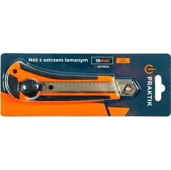 Pracovní nůž Nůž s odlamovací čepelí Praktik Q1152 18 mm