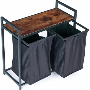 Koš na prádlo Koš na prádlo ModernHome 93 l černý, vícebarevný