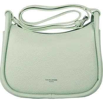 Kabelka Středně velká crossbody kabelka David Jones 7164 světlezelená