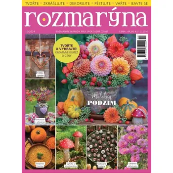 Časopis Rozmarýna 10/2024 - Malebný podzim