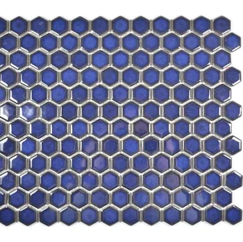 Obklad Keramická mozaika WzorcowniaStudio 26 x 30 cm, odstíny modré