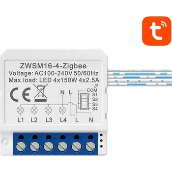 vypínač Spínač ZigBee ZWSM16-W4 Z-Wave