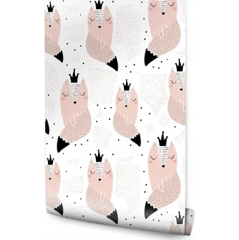 Fototapeta Tapeta pro děti - Liščí princezny /199818109