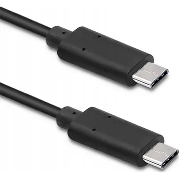 Datový kabel USB kabel Qoltec 50501 černý 1 m
