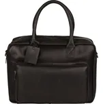 BURKELY Kožená pracovní taška na notebook 14" Mitch 9007921.22.10 černá