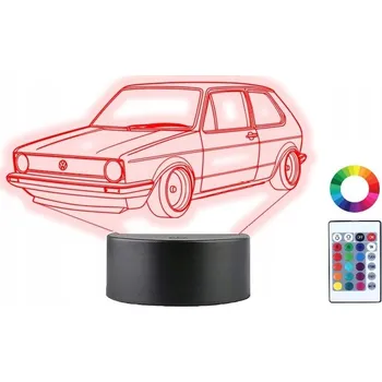 Lampička Noční lampa Plexido vícebarevná