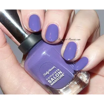 Lak na nehty Sally Hansen Lak na nehty Salon Complete Manicure Plumtarius Č. 109
