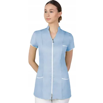 Dámské sako 48 DÁMSKÝ ZDRAVOTNICKÝ BLEJZR halenka na zip KOSMETICKÝ PLÁŠŤ 308