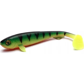 Umělá nástraha GUMA FOX SUPER SLICK SHAD 23cm - FIRETIGER UV (Gumová nástraha)
