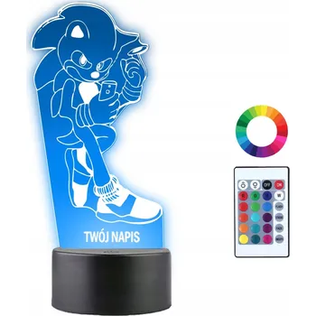 Lampička Plexido vícebarevná Noční lampa