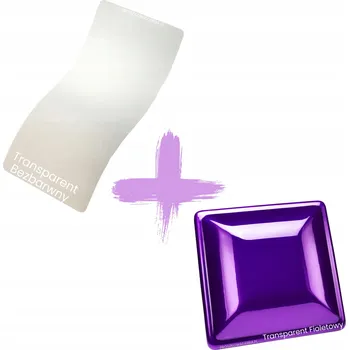 Lak na dřevo SADA Transparent LESK (Bezbarvý) - 1 kg + Transparent LESK (Fialový) -