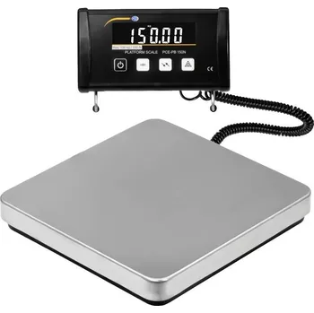 Průmyslová váha PCE Instruments plošinová váha 200 kg, rozlišení 50 g na baterii, 230 V, napájení přes USB