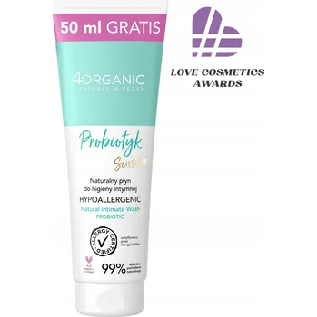 Intimní hygienický prostředek 4ORGANIC HYGIENICKÝ INTIMNÍ GEL S PROBIOTIKY SENSIT