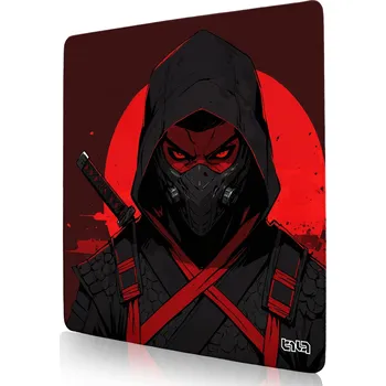 Podložka pod myš HERNÍ PODLOŽKA POD MYŠ Ninja Future 50x50, odolná TILT odolávání