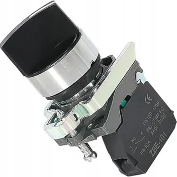 vypínač Bistabilní jazýčkový spínač GAD, černý, kovový, IP40