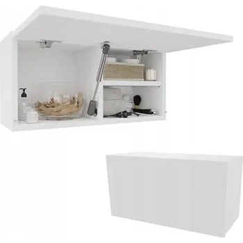 Koupelnový nábytek Koupelnová skříňka ORA 60 x 30 x 25 cm závěsná skříňka 18 mm bílá matná
