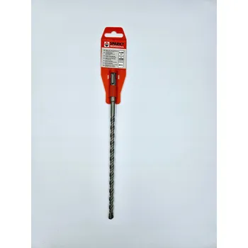 Vrták Vrták 8x260 mm SDS+ s vidiovým plátkem, 2 břity