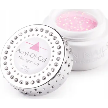 Lak na nehty AkryloGel na nehty Acryl-O!-Gel Hexagon 1.0 20g SPN Nails