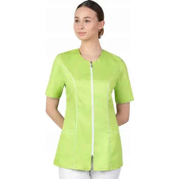 Dámská halenka Dámská ochranná zástěra na zip UNIVERZÁLNÍ lékařská halenka 173J vel. 42