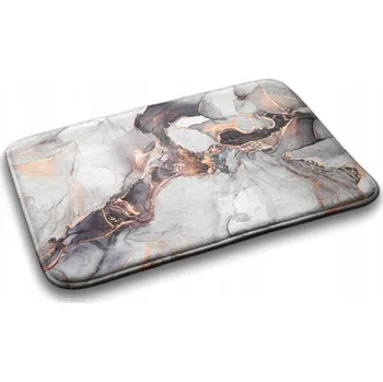 Koupelnová předložka Protiskluzová koupelnová předložka Světlý mramor
