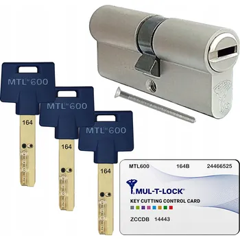 Vložka do dveří Vložka do zámku Mul-T-Lock 62 x 10 mm