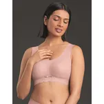 Anita Podprsenka vhodná pro těhotné bez kostic Essential rosewood s krajkou Velikost: M