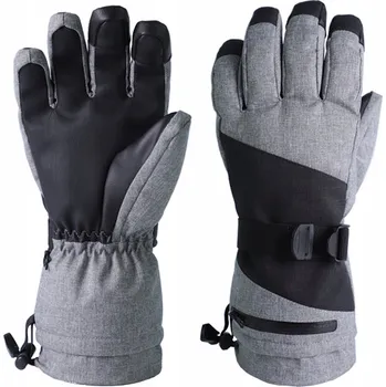 Cyklistické rukavice CYKLISTICKÉ RUKAVICE DLOUHÉ PÁNSKÉ ZIMNÍ NA KOLO VEL. M