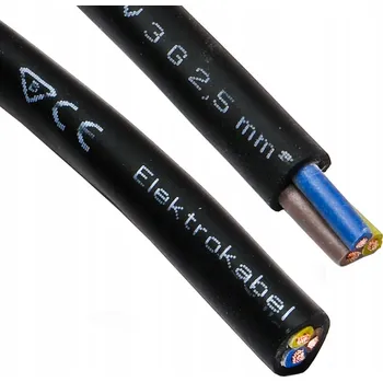 elektrický kabel Gumový prodlužovací kabel 3x2,5 mm² na bubnu, dílenský