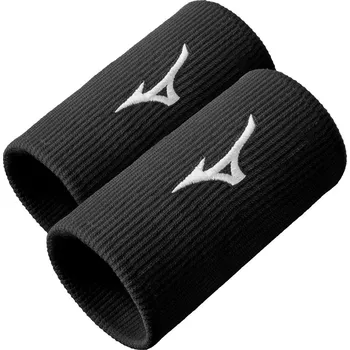 Mizuno Wristband Long 2 ks, černé