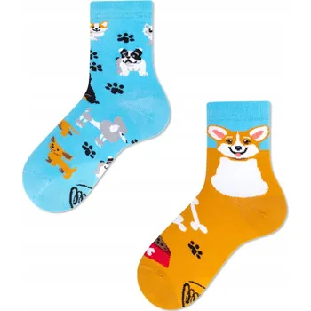 MALUDEK PONOŽKY MANY MORNINGS HRAVÝ PES 23-26