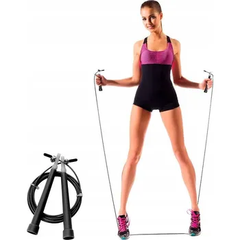 Švihadlo ŠVIHADLO OCELOVÉ CROSSFIT NASTAVITELNÉ 300 CM 3 M