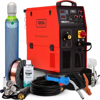 Svářečka Svářecí poloautomat IDEAL V-MIG 330 4X4 MMA FLUX 400V 330A Hliník