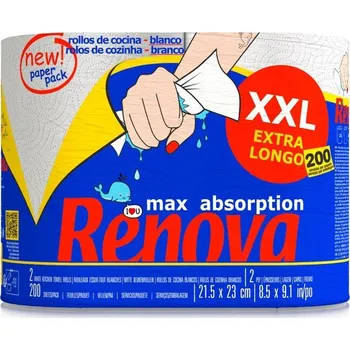 Papírový ručník Papírové utěrky Renova Max Absorption XXL 2 role