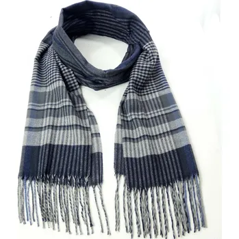 Šála Elegantní pánská šála s třásněmi, nežmolkuje se PL