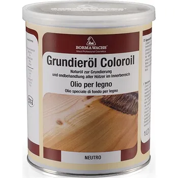 Olej na dřevo Základový olej pro barvení dřeva Borma Wachs bezbarvý 1 l