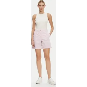 Pánské kraťasy Tommy Hilfiger Šortky z materiálu WW0WW42457 Růžová Regular Fit 34