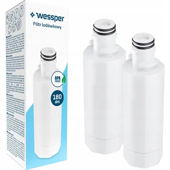vodní filtr 2x Vodní filtr Wessper pro ledničky LG, náhrada za LT1000P ADQ747935 ADQ74793502