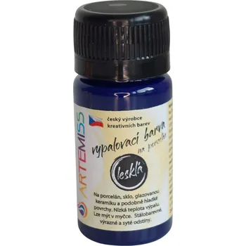 Výtvarná barva ARTEMISS Vypalovací barva Vyberte velikost: 40g, Vyberte odstín: 31 světlá tyrkysová