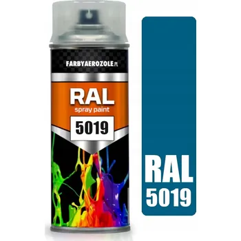 Barva ve spreji AKRYLOVÝ LAK VE SPREJI RAL 5019 SVĚTLE MODRÁ