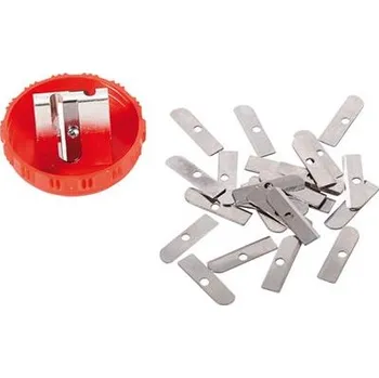 Pracovní nůž Náhradní nůž do ořezávátka na široké pastelky - Nůž do ořezávátka 25ks