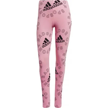 Dlouhé legíny adidas L růžové