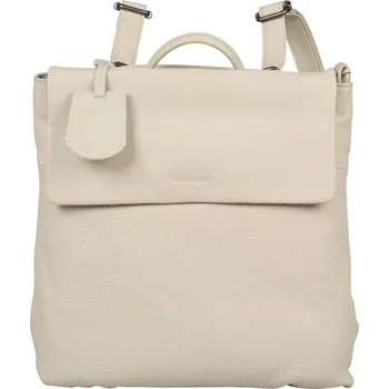 Městský batoh BURKELY Kožený kabelkový batoh Lush Lucy 1000527.38.01 smetanový