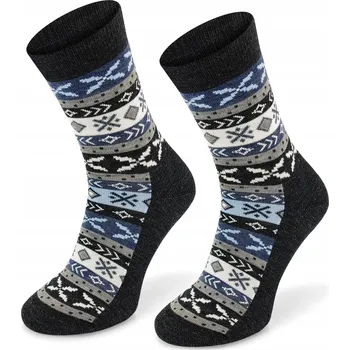 Pohodlné prodyšné vlněné turistické ponožky do hor Comodo, velikost vel. 43-46