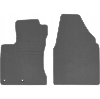 autokoberec NISSAN QASHQAI 07-13 Velurové autokoberce COMFORT ŠEDÉ
