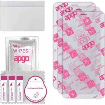 Pouzdro na mobilní telefon 3x Hybridní Sklo pro LG Escape Plus, náhrada tvrzeného skla, flexibilní