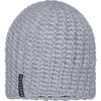 Čepice Daiber - čepice Čepice Oversize - Häkelbeanie MB7941 Barva: Stříbrná