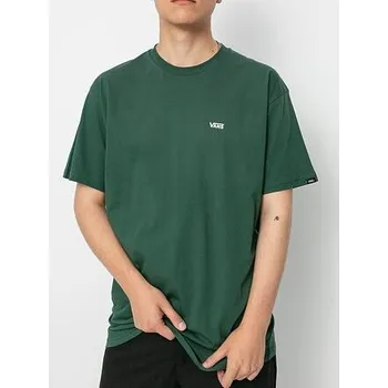 Tričko Vans LEFT CHEST LOGO TEE Pine Needle/White velikost XXL